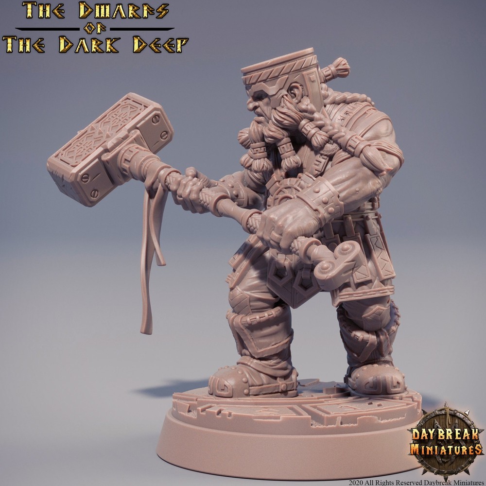 Dwarf Warrior | DayBreak Miniatures