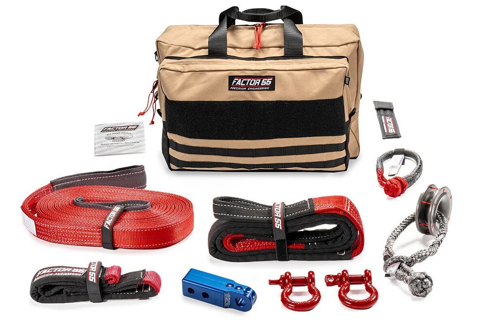Factor 55 Vehicle Recovery Kit - Large Blue Sawtooth