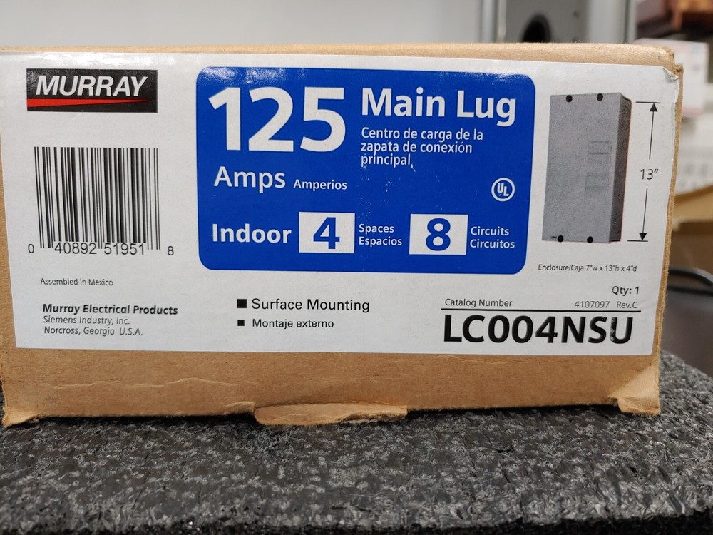 MURRAY LC004NSU Surface Mounting Enclosure