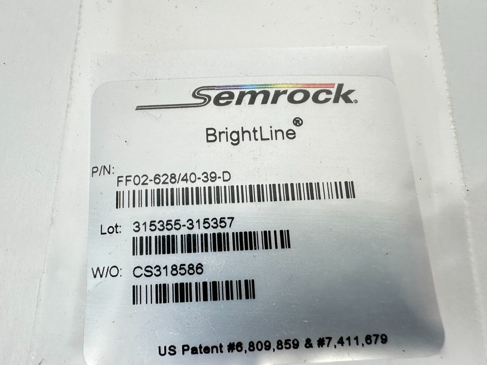 Semrock BrightLine FF02-628/40-39-D
