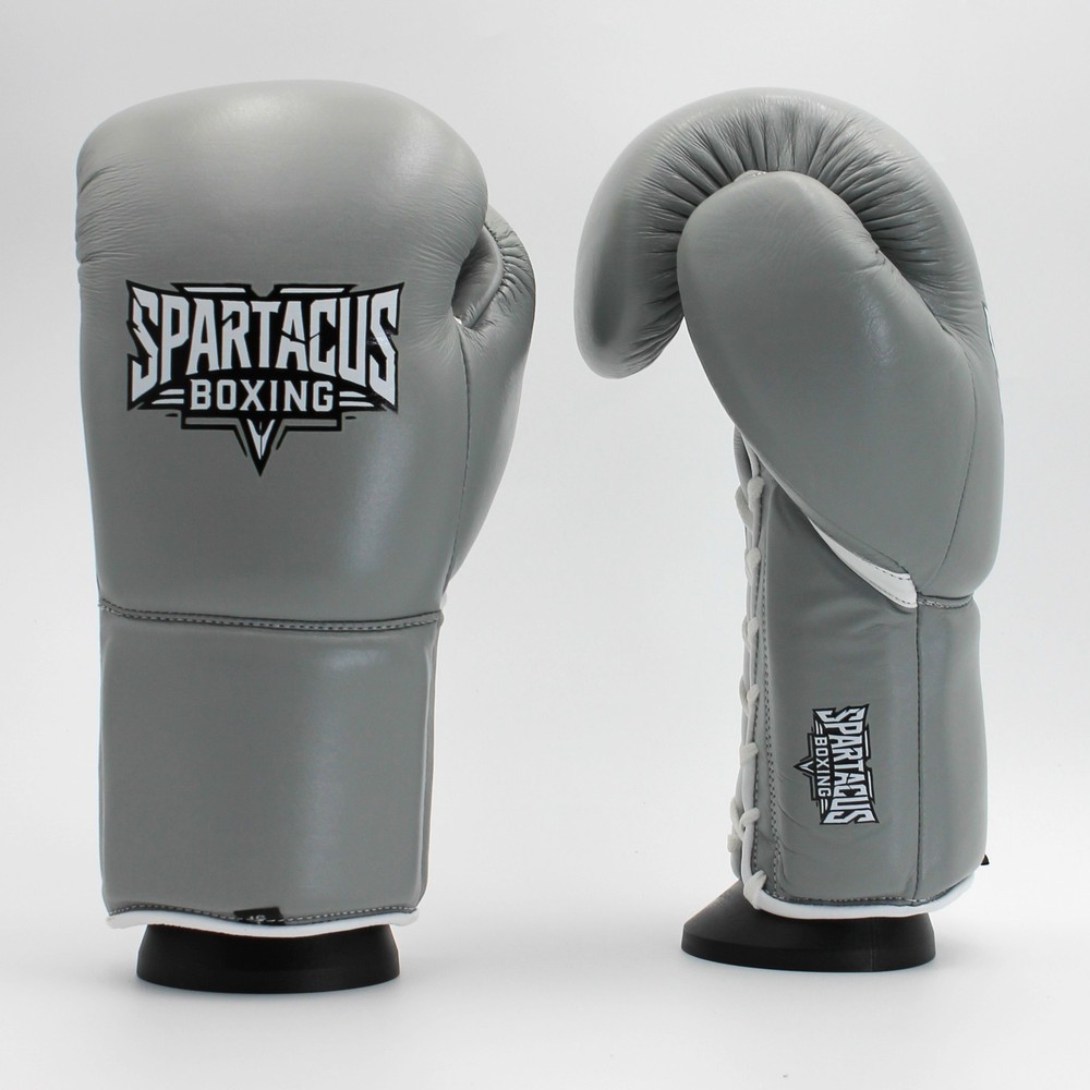 Spartacus Sparring Gloves - Grey 14-oz