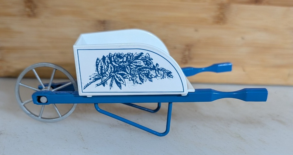 Miniature Metal Wheelbarrow by Liberty Classics