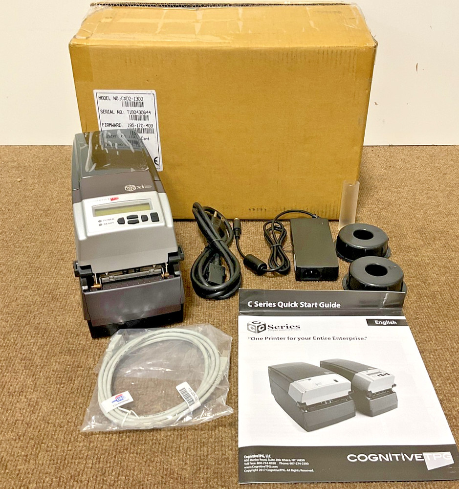 Cognitive Solutions CX Direct Thermal Barcode Printer CXD2-1300 ✅❤️️✅❤️ NEW!