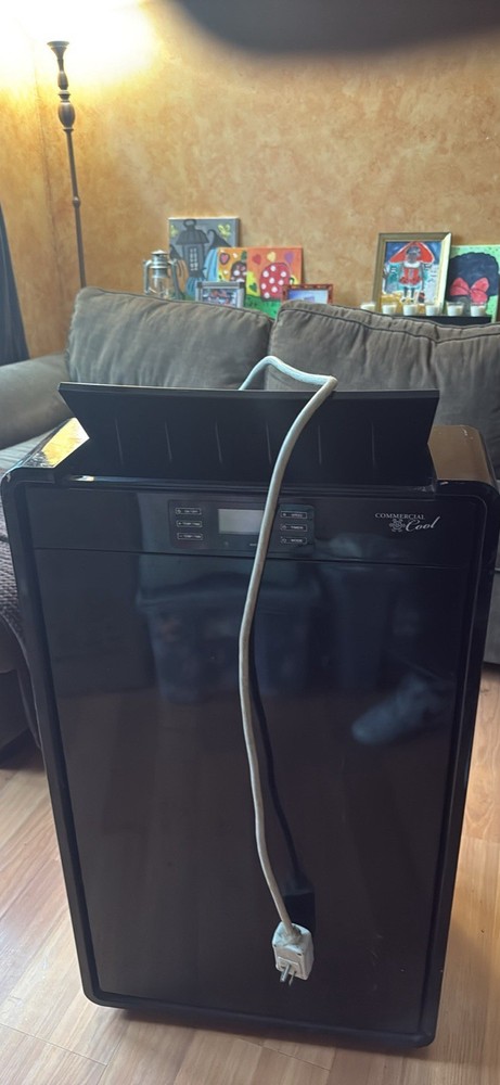 Commercial Cool 14000 BTU Portable Air Conditioner Black Dual Hose CPA14XHJ-B