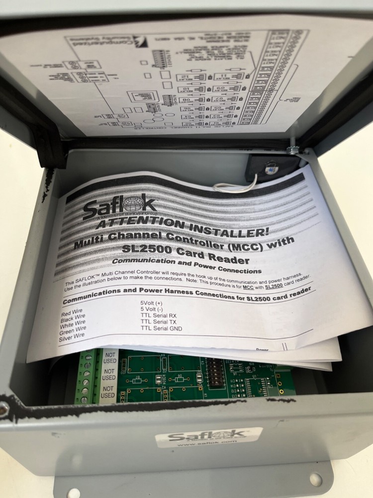 KABA Saflok Multi Channel Controller with SL2500 card reader MTS 1648