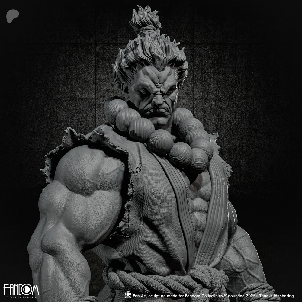 Akuma 3D Print Unpainted/Unassembled
