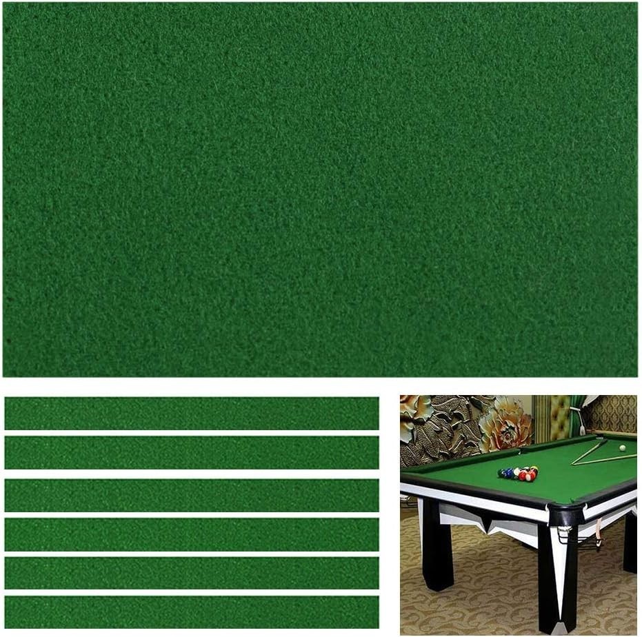High Performance Pool Table Felt - Single-Sided Nylon, 7/8/9 Foot Options
