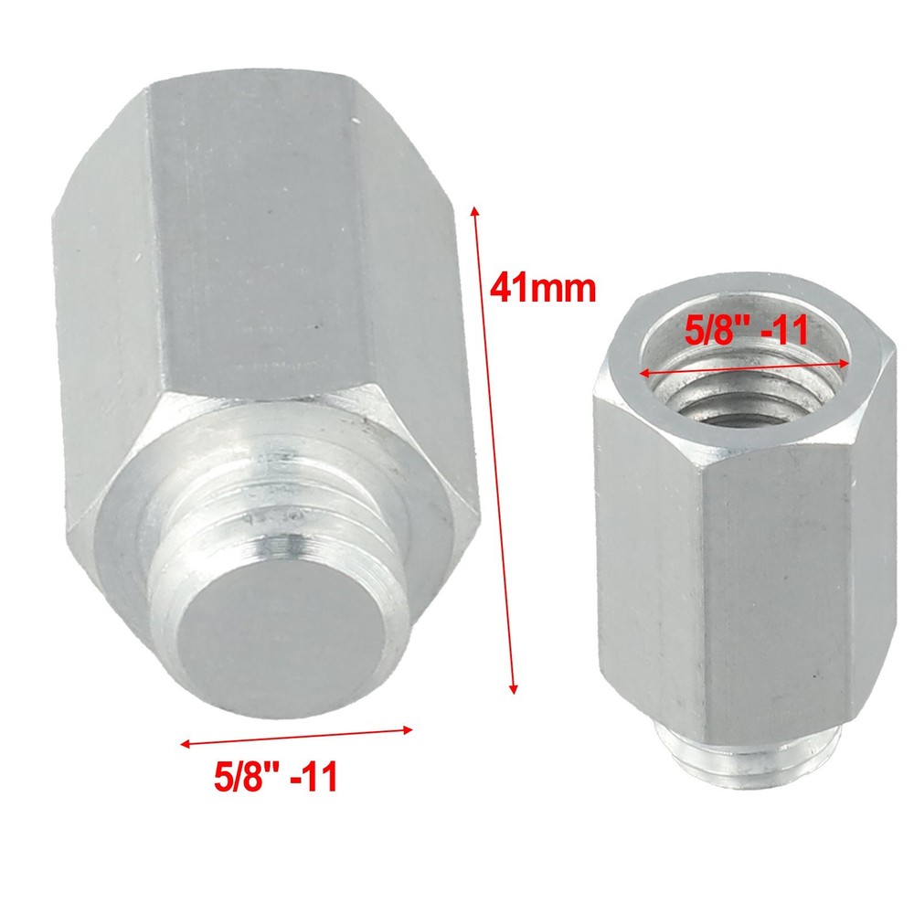 5/8 Extender Polisher Interface Adapter For Angle Grinder Metal Replacement Hot