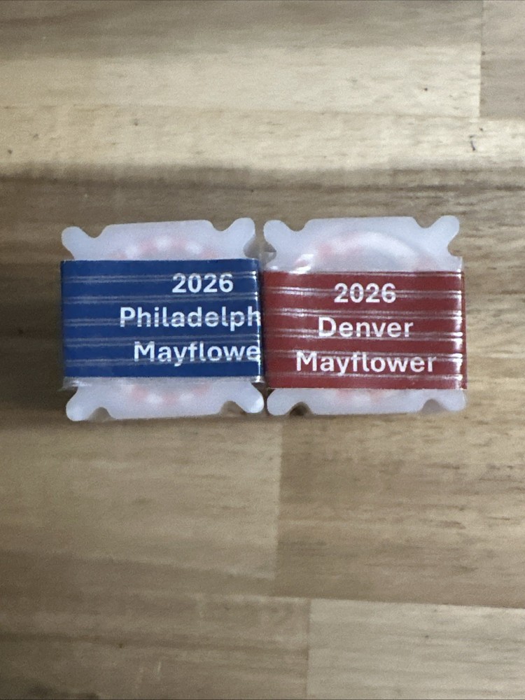 2026 Quarter Rolls Sealed Tubes