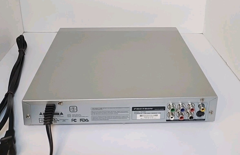 Protron PD-800 DVD/CD Player No Remote - Tested Working ✅✅