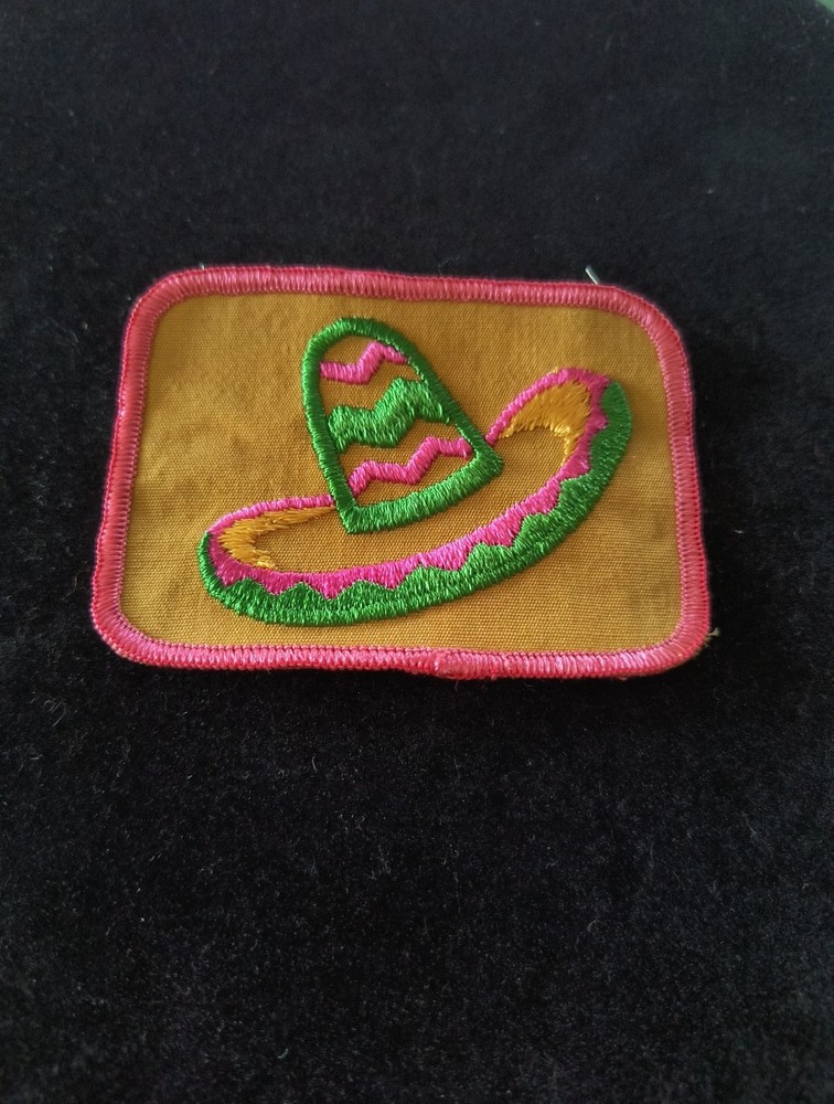 Mexico Mexican Sombrero Souvenir Patch