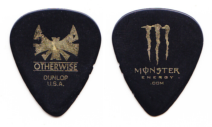 Otherwise Ryan Patrick ME Black Guitar Pick - 2012 Tour