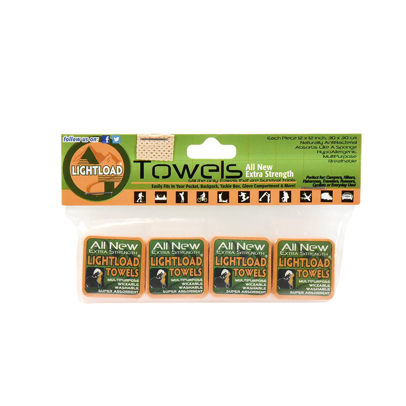 Lightload Towels Extra Strength 12x12"