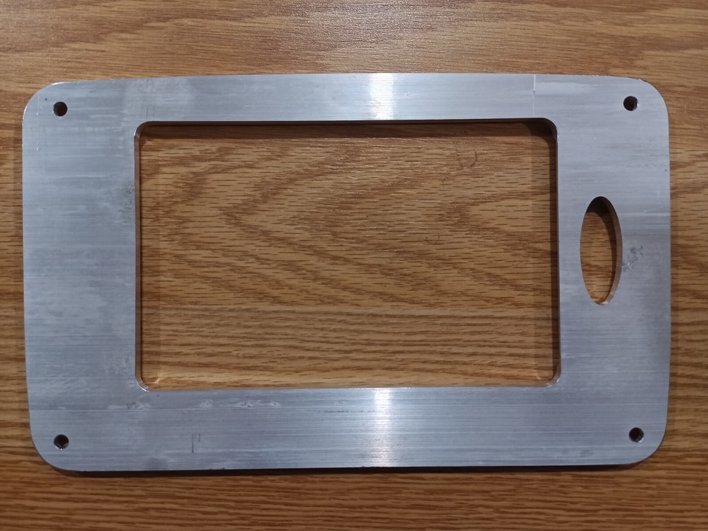 TRITON BOATS ALUMINUM HELM DASH PANEL