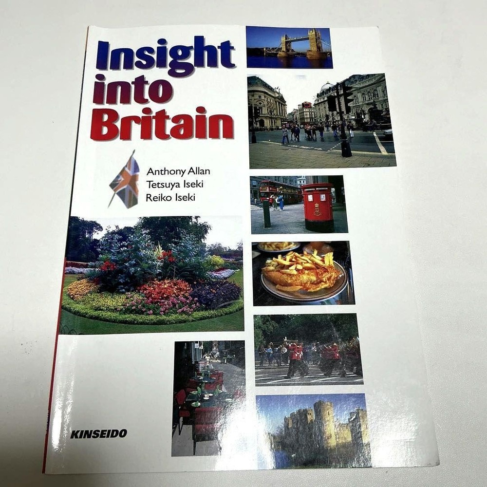 Japanese school textbook Insight into Britain Textbook