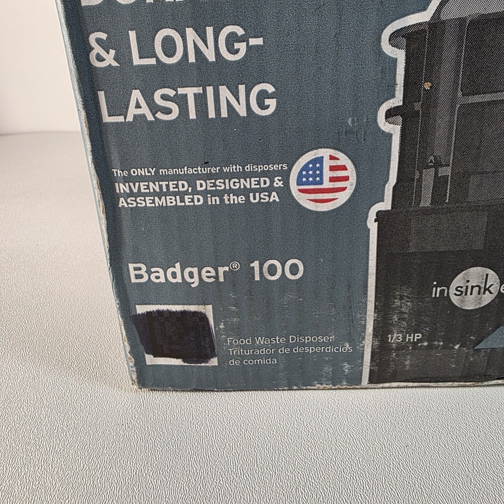 InSinkErator Badger 100 Continuous Feed Garbage Disposal