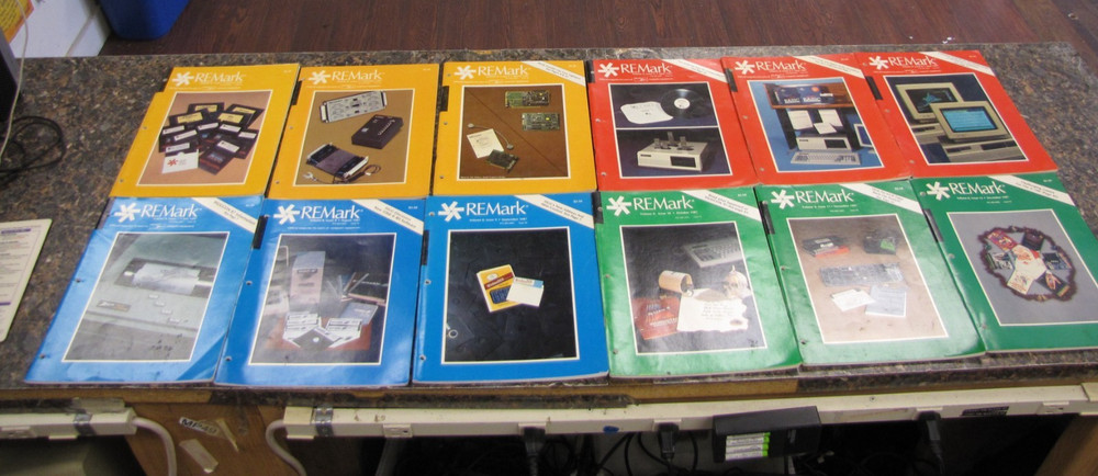 1987 REMark Heath Zenith User Group Magazines Computer Advertisements JAN-DEC
