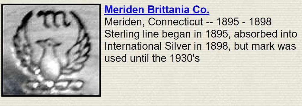 Avalon Sterling Silver Bowl by Meriden / International