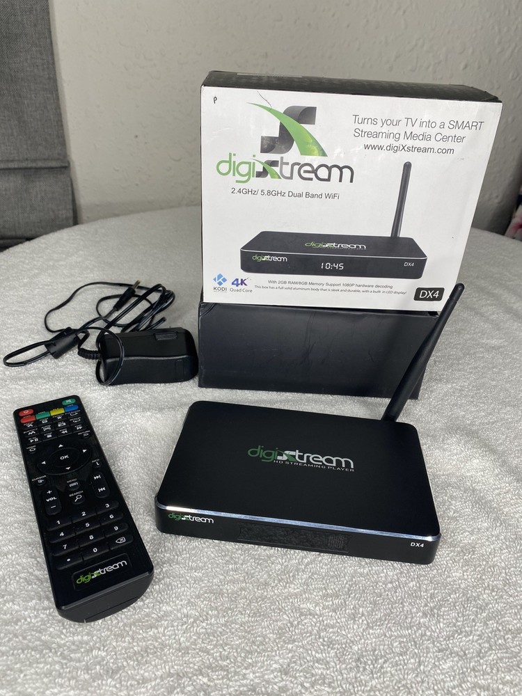 DigiXstream DX4 Quad Core 4K Android Media Box Original Box