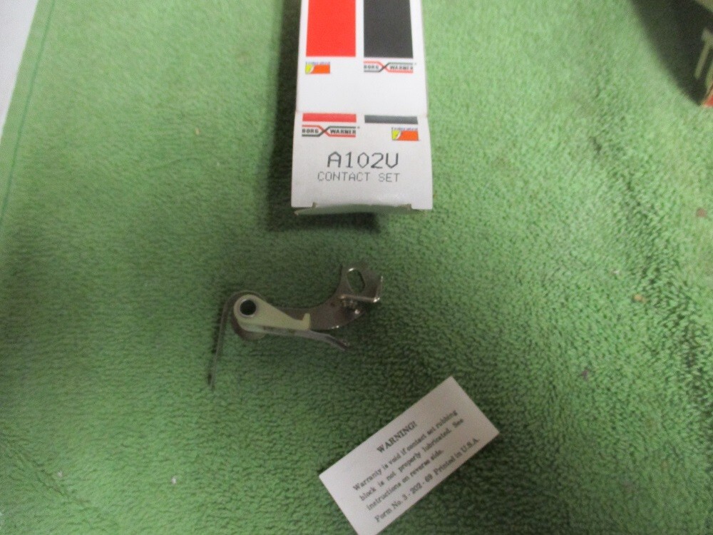 New Distributor Points Borg Warner # A102V / AL5384P . CS723A (1) Mopar Parts