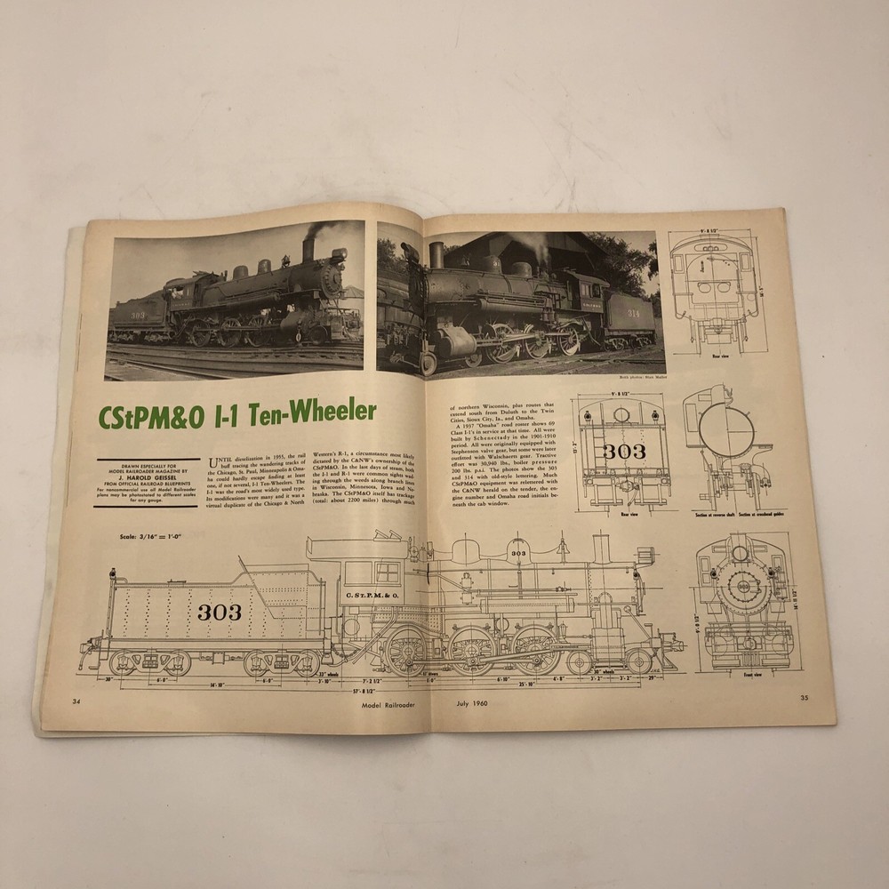 Model Railroader Magazine July 1960