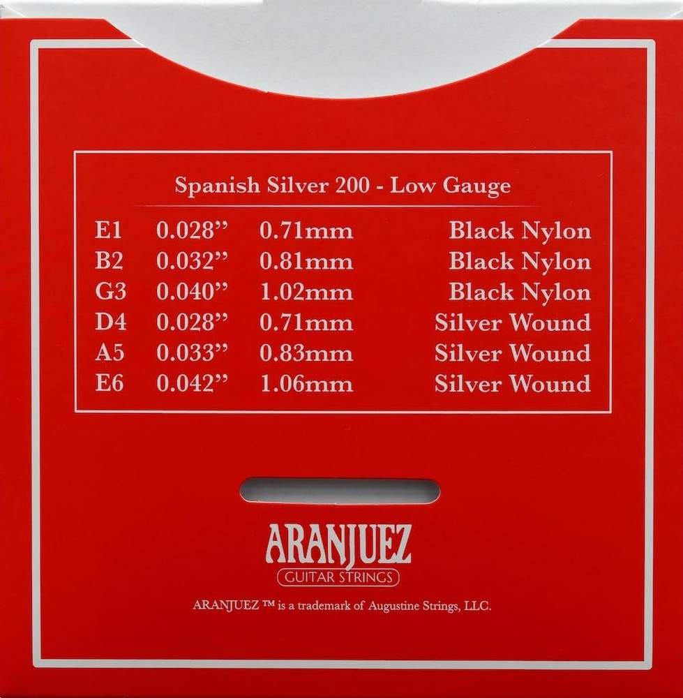 Aranjuez Strings - Spanish Guitar Strings - Nylon Classical Guitar Strings - ...