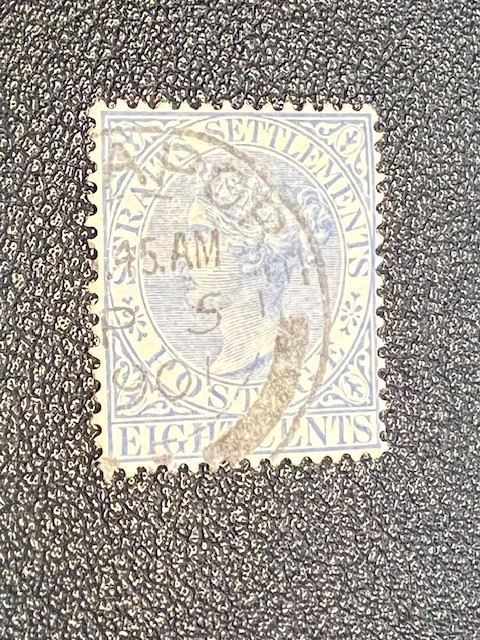 Straits Settlements stamp 50 used