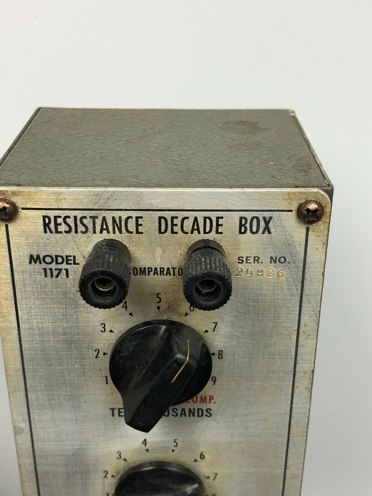Eico 1171 Resistance Decade Box
