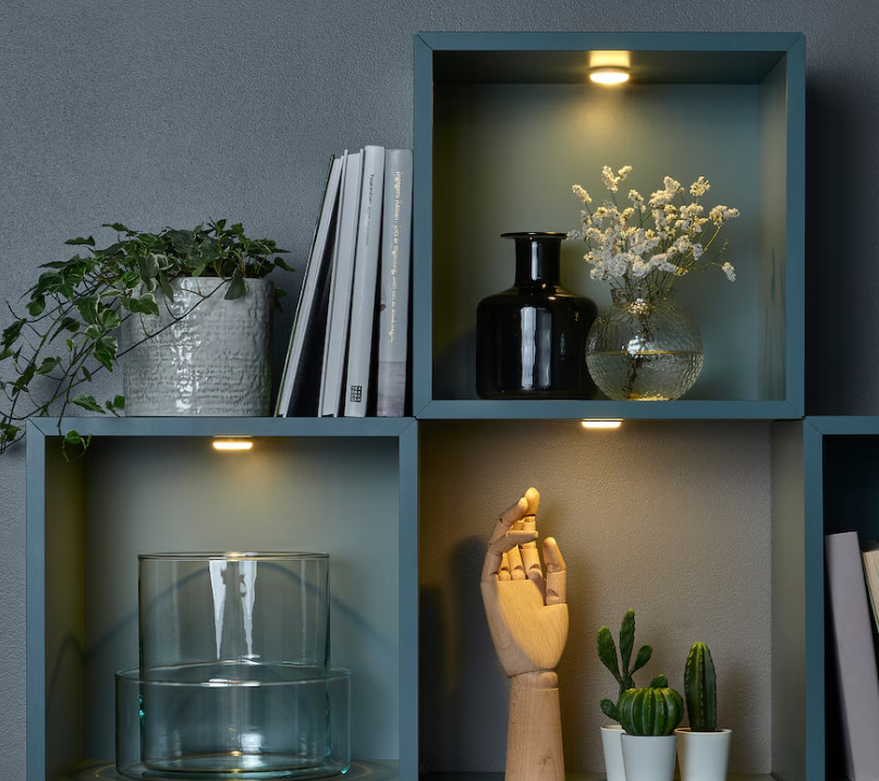 2 PCS KAPPLAKE LED spotlight, white,