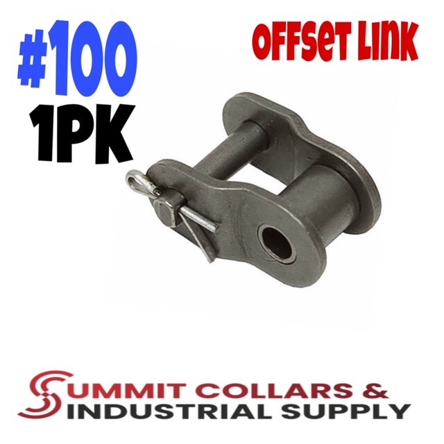 #100 Roller Chain Offset Link, 1PK, Great Quality! OL100IMP, A-OL100IMP, OL100