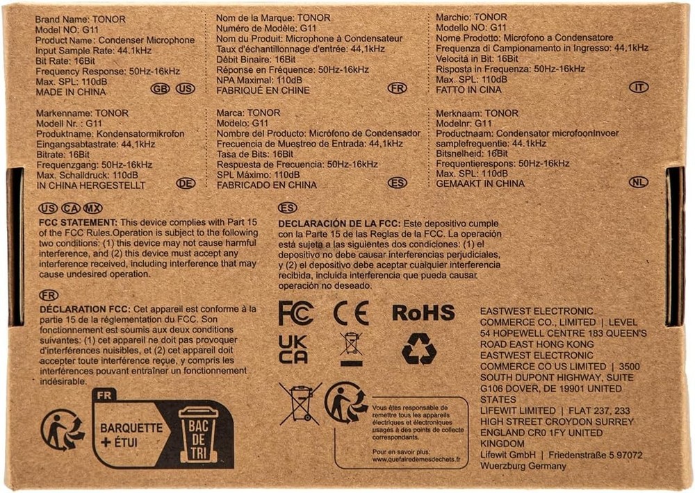 Conference USB Microphone for Computer Plug & Play Compatible w/Mac OS X Windows