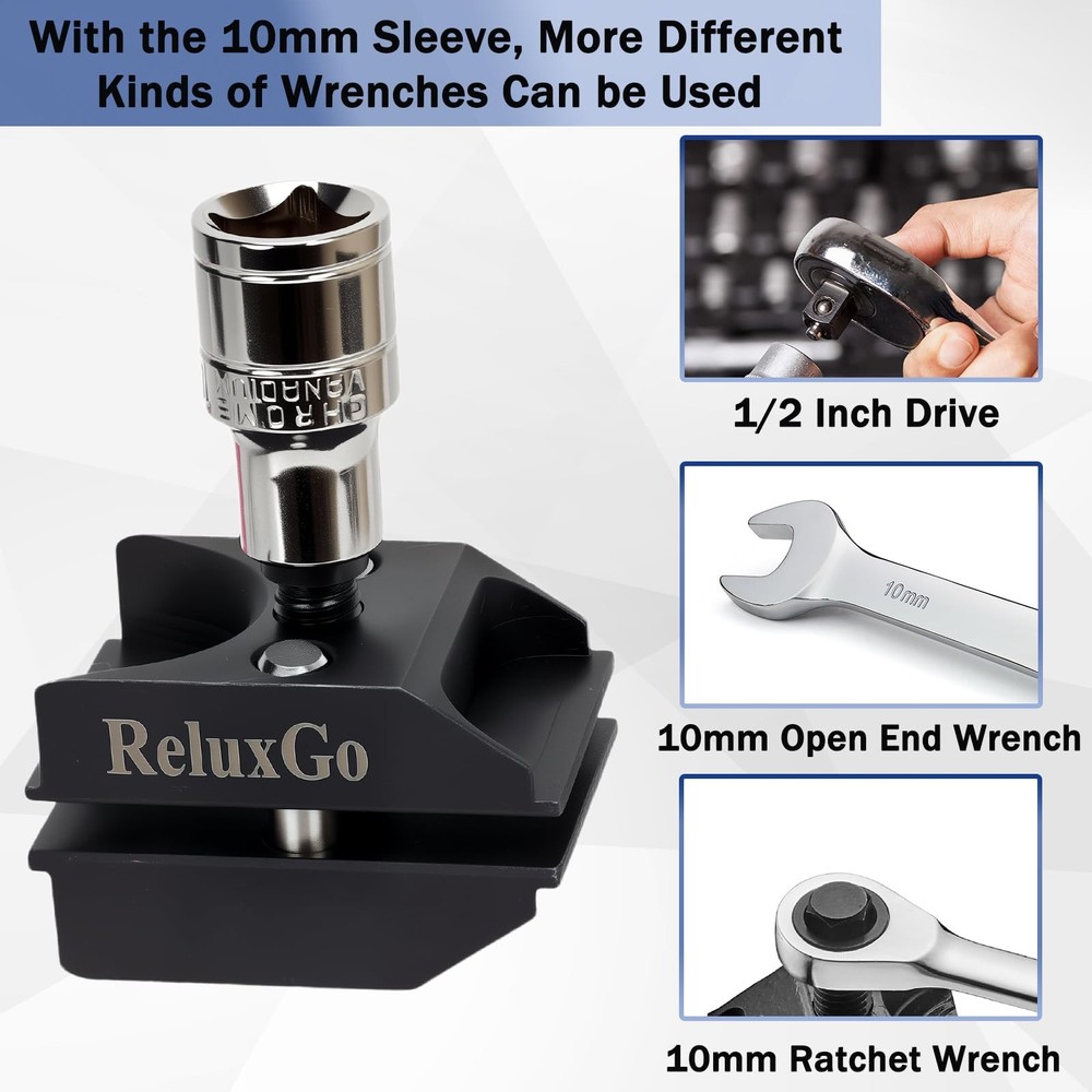 ReluxGo Universal Suspension Strut Split Hub Steering Knuckle Spreader Tool,...