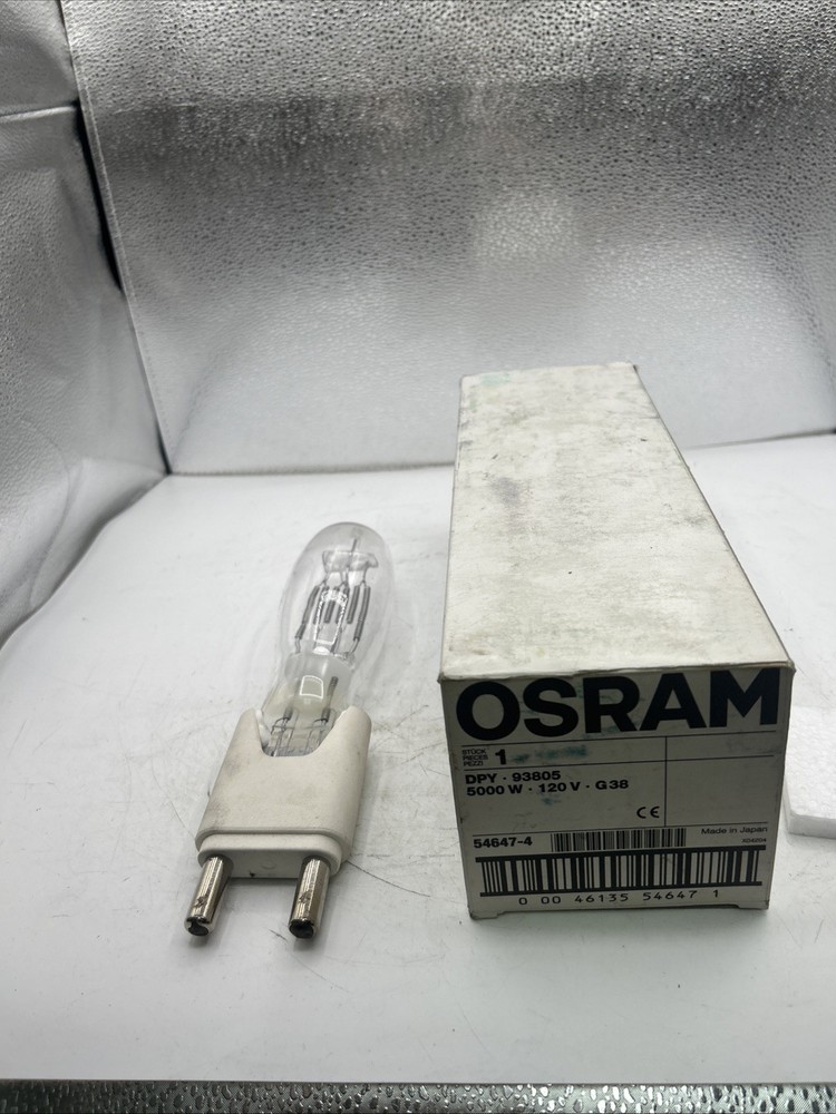 OSRAM 5000W DPY 93805 120V LAMP See Pics