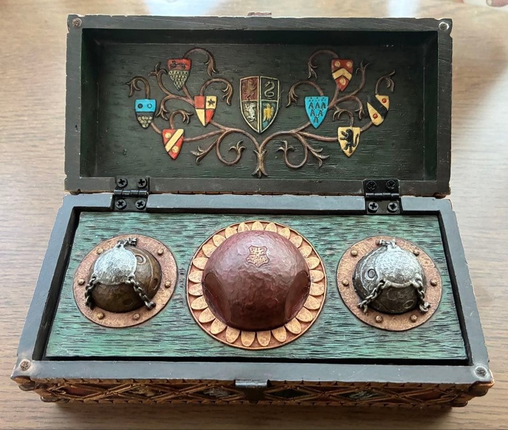 2004 Harry Potter World Exhibition Exclusive Quidditch Accessory Box from Japan