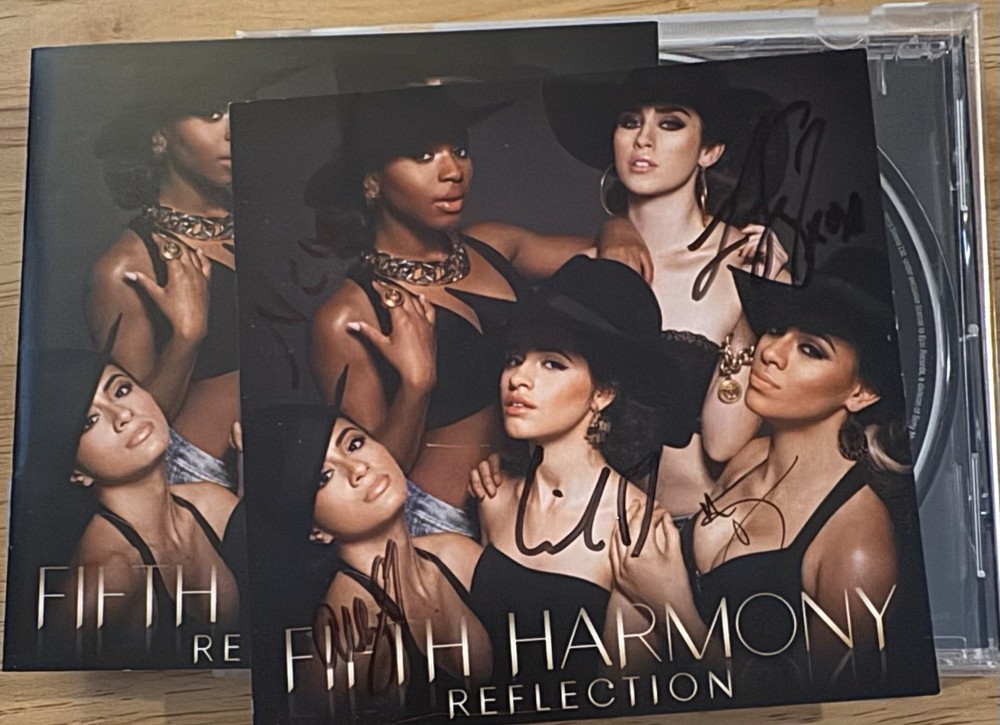 Fifth Harmony  , Signed Autographed , Cd , Reflections Deluxe