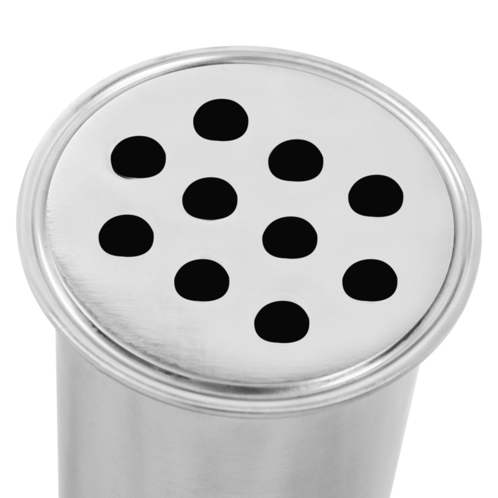 10-Hole 1/2" Female Thread Condenser Column Shape Condenser Stainless Steel