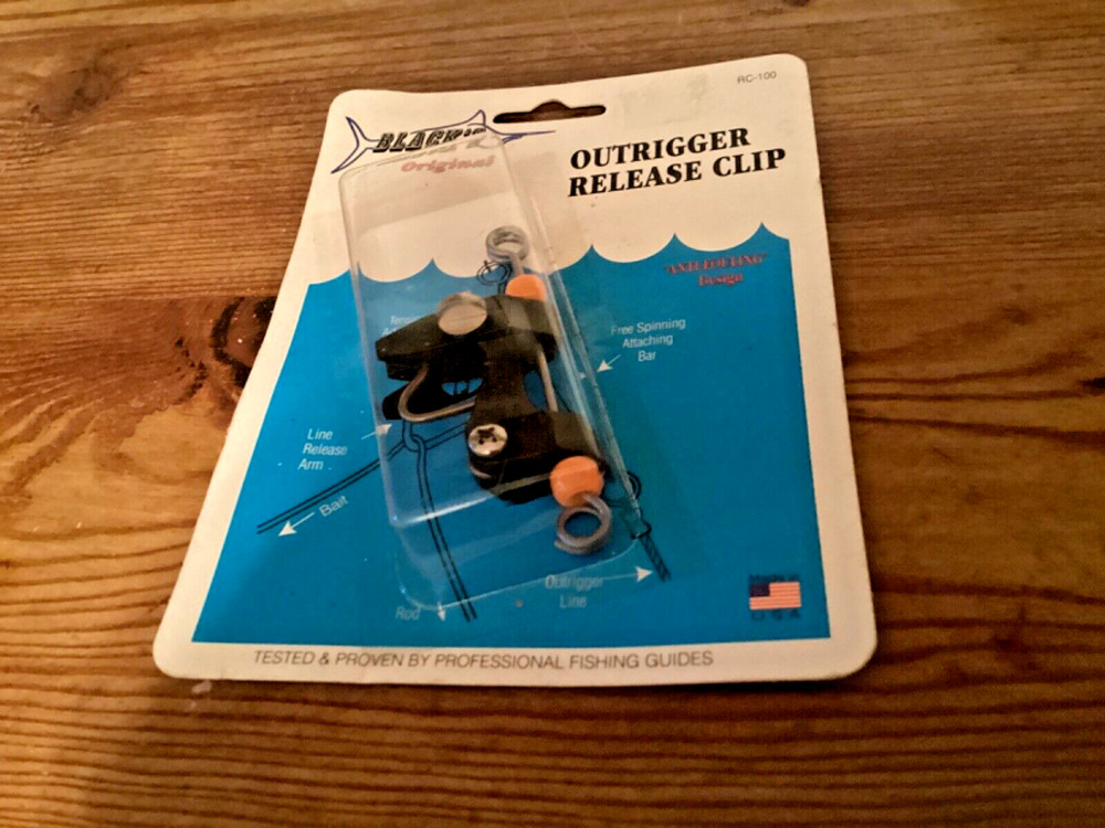 NEW Blacks RC-100 Downrigger/Outrigger Release-nip