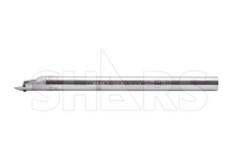 SHARS 3/4" RH SVJBR Coolant Through Indexable Solid Carbide Boring Bar VBMT S]