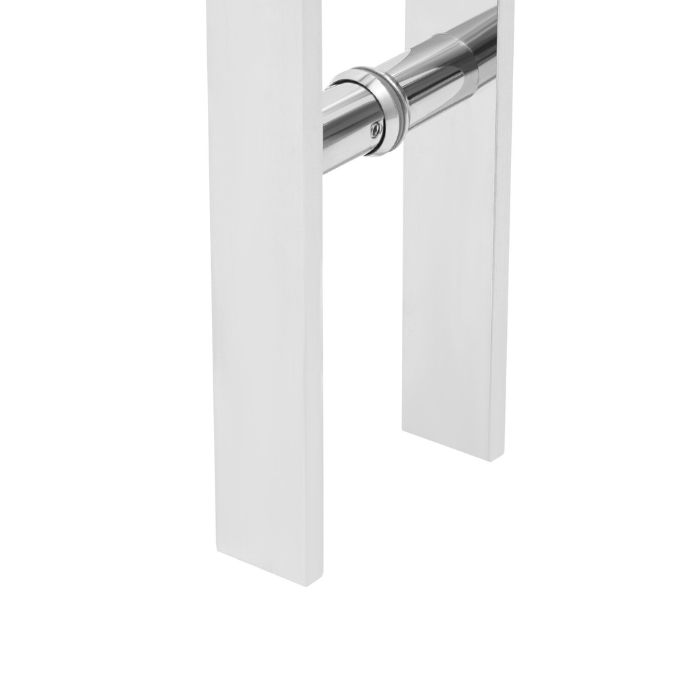 Double Sided Door Handle Pull Push Sliding Barn Door Handle Stainless H Shape