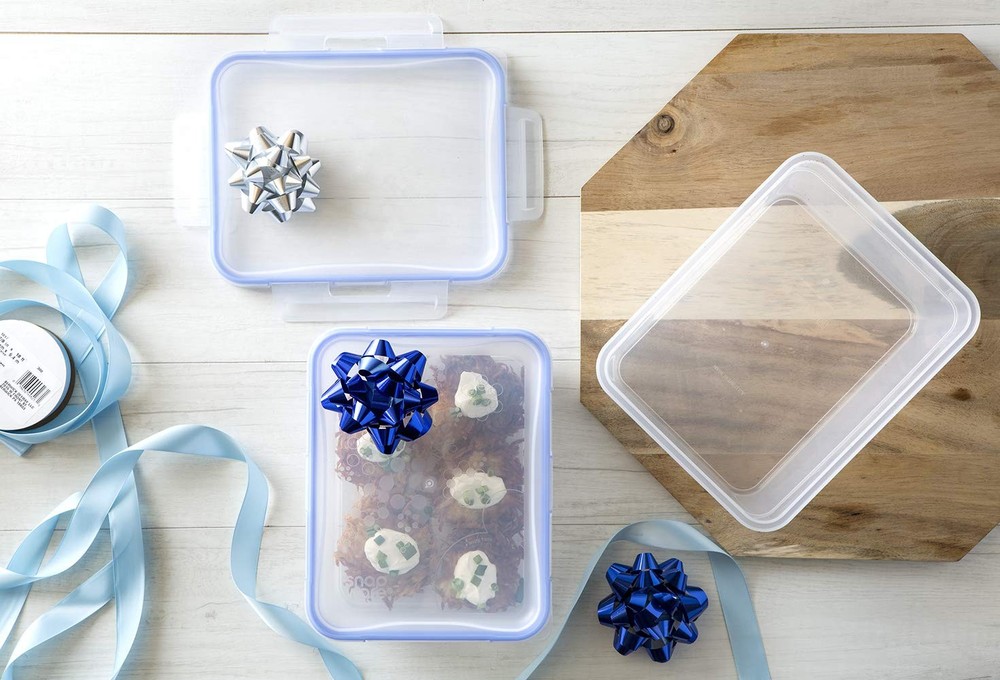 Best Snapware Plastic Total Solution 3-Pack 8.5-Cup Food Storage Containers Set