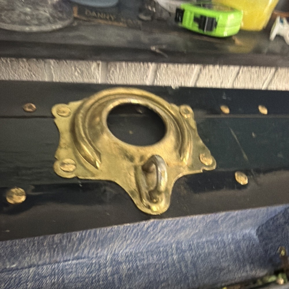 Vintage Herald Steamer Trunk