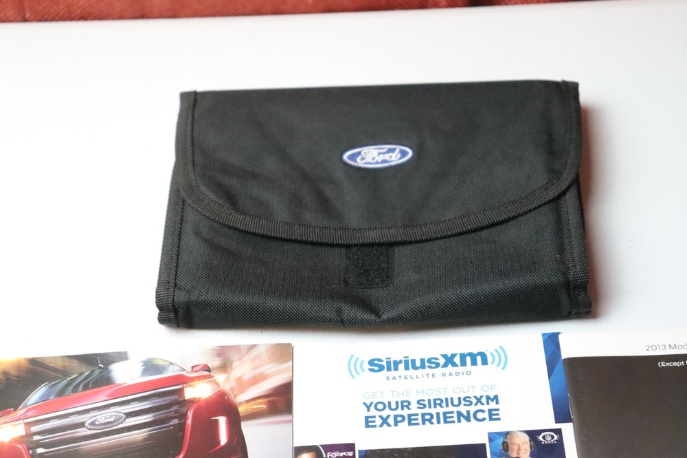 2013 13 Ford Edge Owners Manual User Guide OEM Complete Set w/ Case