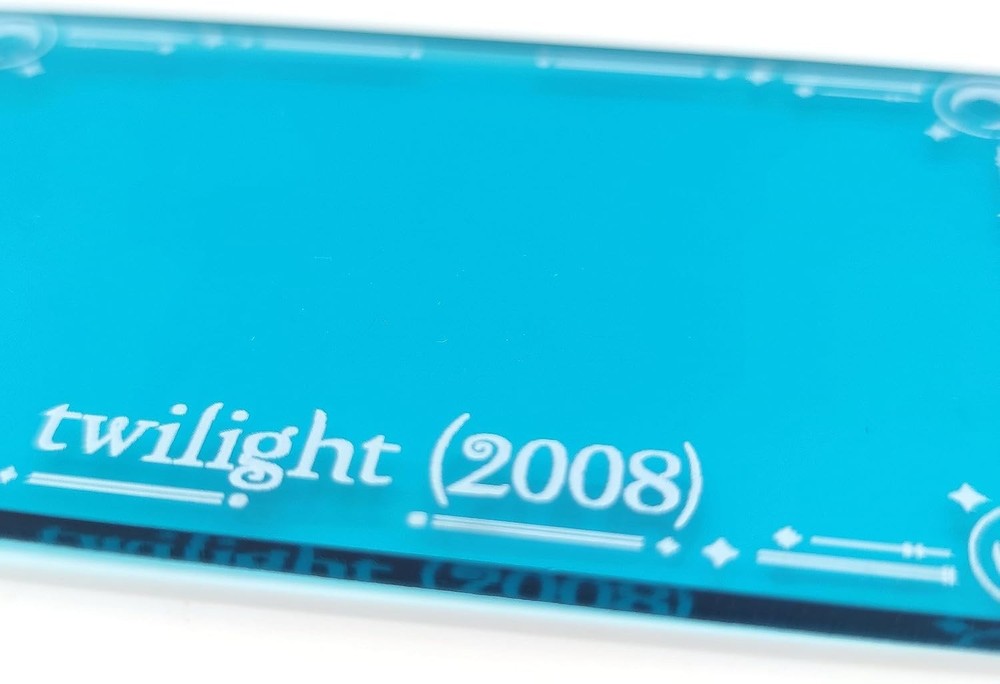 the Original Twilight Blue Filter Key Chain