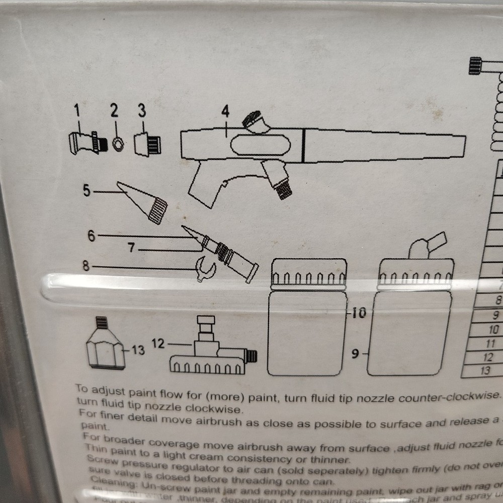 Paasche EZ-Starter Airbrush Set NEW