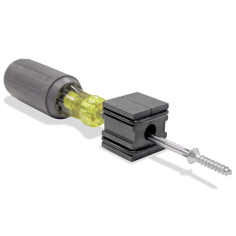 Master Magnetics 1 in. Screwdriver MAGNETIZER/Demagnetizer Black Ferrite 07224