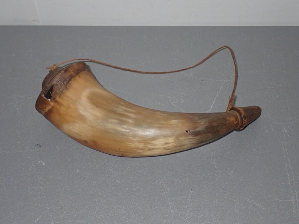 Antique Powder Horn, Handmade