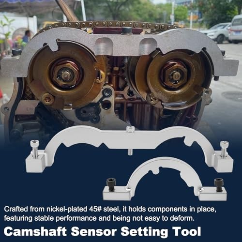 Engine Timing Chain Tool Kit, Premium Grade Camshaft Alignment Locking Set,