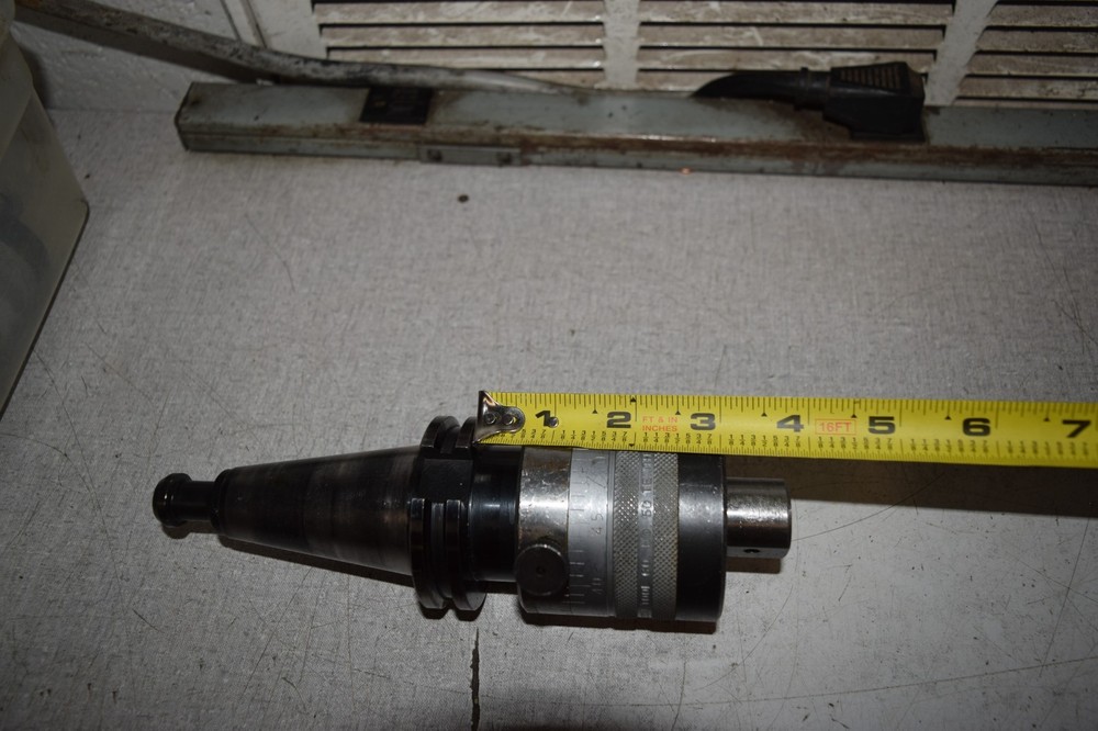 Erickson Tool No. 50 Tenthset Boring Head CAT40 Tool Holder