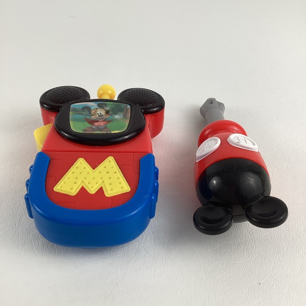 Disney Junior Mickey Mouse Funhouse Walkie Communicator Mouseketool Screwdriver