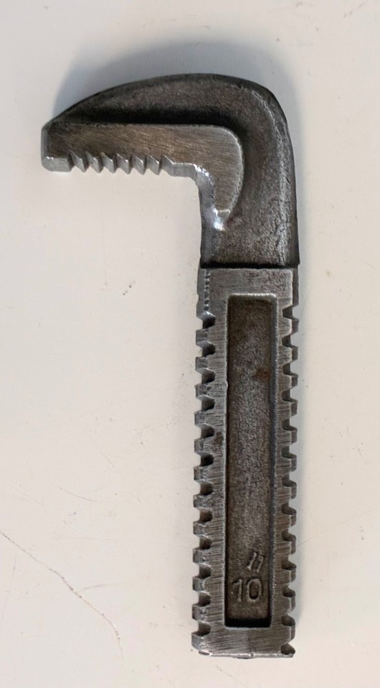 Vintage Adjustable Wrench Lot 10" & 14" Red Handle